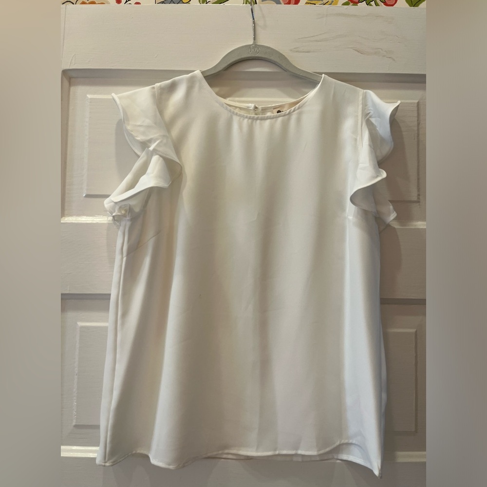 White Blouse from the Impeccable Pig, Size Large